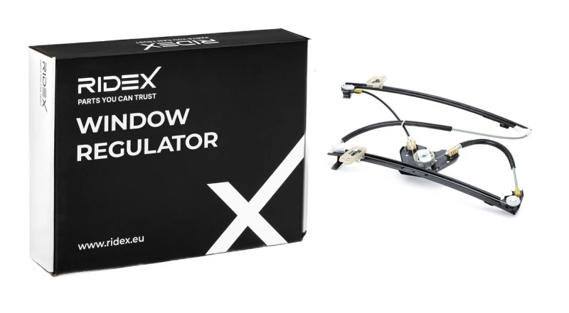 Image of RIDEX 1561W0050 Window regulator Left, Operating Mode: Electric, without electric motor Window Winder (1561)