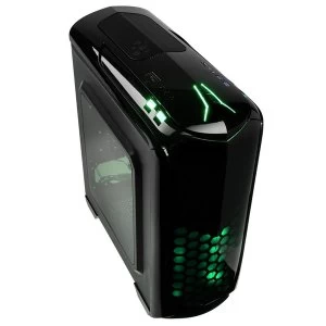 Image of Kolink Aviator Midi Tower Gaming Case - Green
