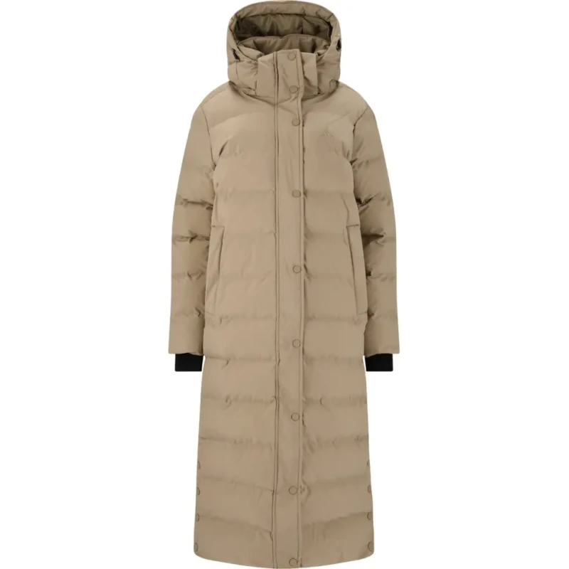 Image of Whistler Womens long Puffer jacket Whistler Joana Gris Female 46