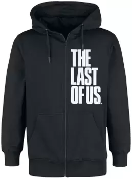 Image of The Last Of Us Fireflies lettering Hooded zip black