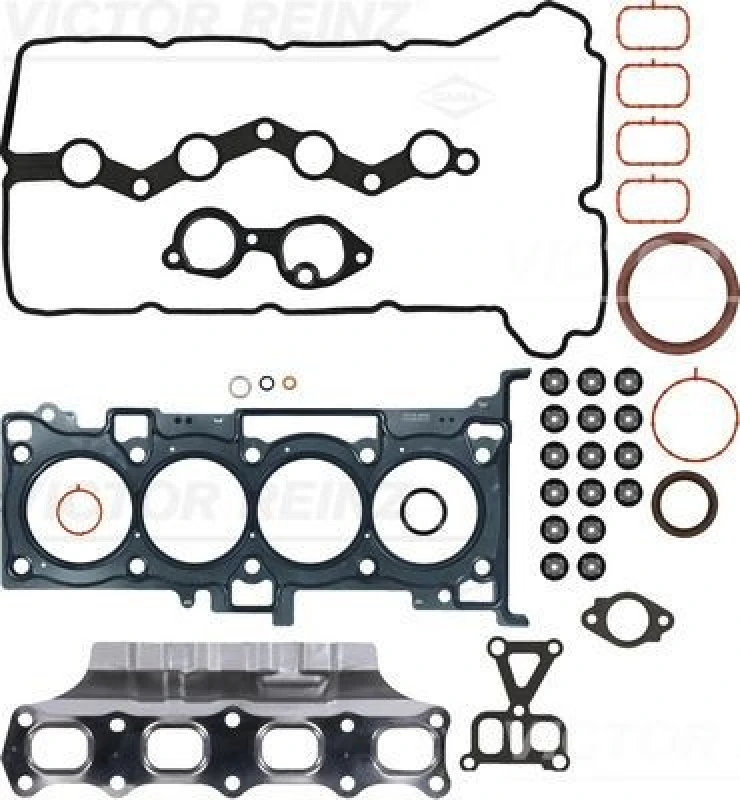 Image of REINZ 01-54035-02 Full Gasket Set, engine with crankshaft seal, without oil sump gasket Full Gasket Set,engine (560)