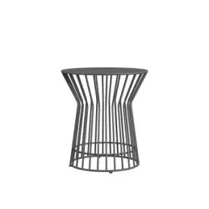 Image of Novogratz Roberta Side Table - Charocoal