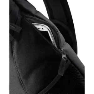 image of Bagbase Universal Monostrap Bag / Backpack (12 Litres) (one Size, Black)