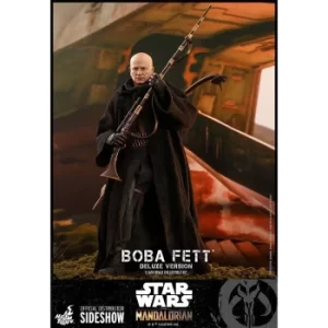 Image of Hot Toys Star Wars The Mandalorian Action Figure 2-Pack 1/6 Boba Fett Deluxe 30 cm
