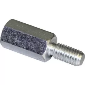 Image of PB Fastener S48050X50 Spacer (L) 50 mm M5 x 11 M5 x 10 Steel zinc plated 10 pc(s)