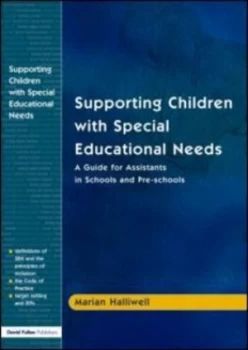 Image of Supporting Children with Special Educational Needs by Marian Halliwell Paperback