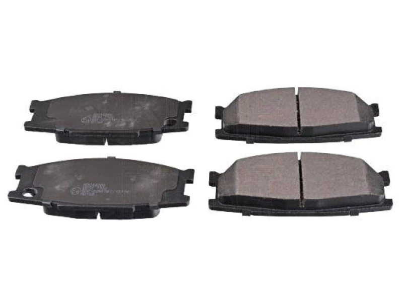 Image of Blue PRINT ADC44260 Brake pad set Front Axle, excl. wear warning contact, with anti-squeak plate Brake Pad Set,disc brake (402)