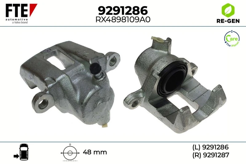 Image of Brake caliper FTE 9291286