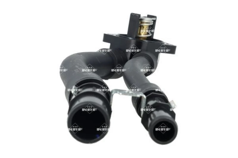 Image of NRF 725466 Engine thermostat Opening Temperature: 89°C, with gaskets/seals, with housing Thermostat,coolant (316)