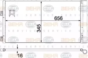 Image of Condenser Air Conditioning 8FC351319-644 by BEHR