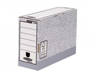 image of Bankers Box by Fellowes System A4 Transfer Files with Fastfold 100mm