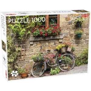 Image of Flowers at the Wall 1000 Piece Jigsaw Puzzle