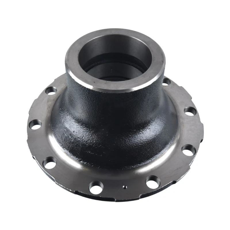 Image of FEBI BILSTEIN 179269 Wheel Hub non-steered trailing axle right, without wheel bearing Wheel Hub (653)