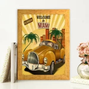 Image of AC201649982 Multicolor Decorative Framed MDF Painting