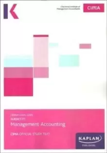 Image of P1 MANAGEMENT ACCOUNTING - Study Text