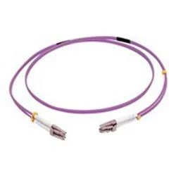 20M LC/LC OM4 LSZH FIBRE PATCH - VIOLET