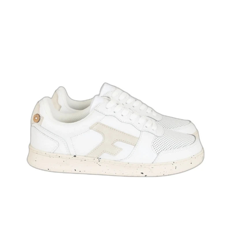 Image of Faguo Leather Trainers Faguo Hazel Blanc Unisex 44