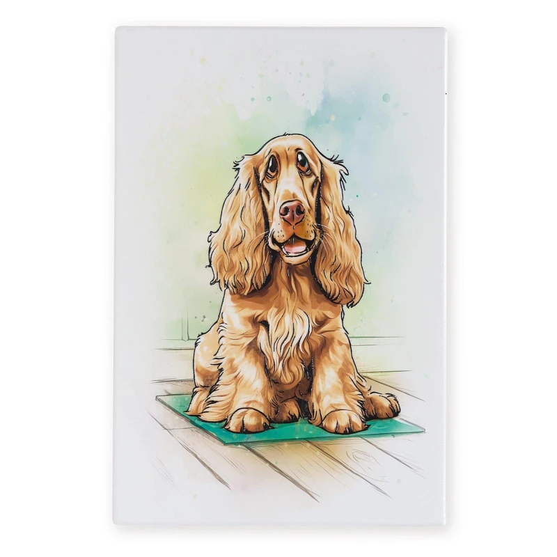 Image of Arora Design Art of Arora - Cocker Spaniel Tile Multi