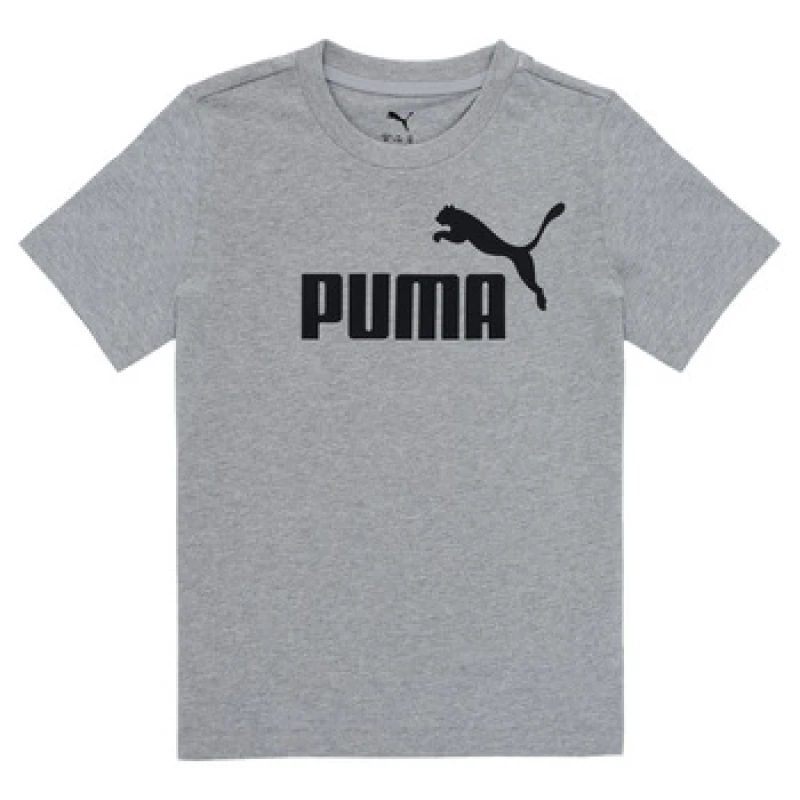 Image of Puma Short Sleeve T-Shirt grey Cotton 8Y (126CM)