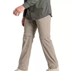 image of Craghoppers Mens NosiLife Pro Convertible Walking Trousers 44L - Waist 44' (112cm), Inside Leg 33'