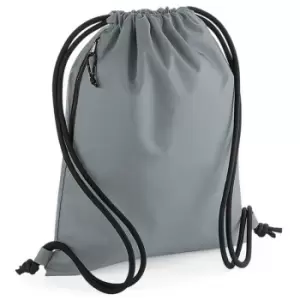 Bagbase Unisex Adult Recycled Drawstring Bag (One Size) (Grey)