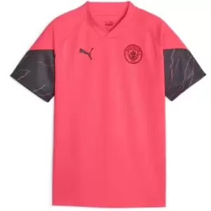 Puma Manchester City Training Shirt 2023 2024 Juniors - Pink