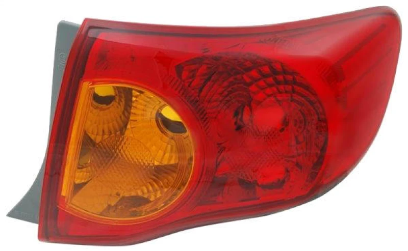 Image of TYC 11-11215-01-2 Rear light Outer section, without bulb holder, Right Combination Rearlight (391)