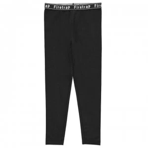 image of Firetrap Leggings Junior Girls - Jet Black