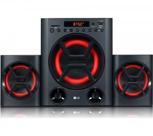 image of LG XBOOM LK72B Bluetooth Traditional Hi-Fi System Black