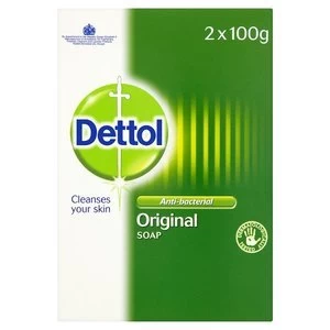 Image of Dettol Anti-Bacterial Soap 100g