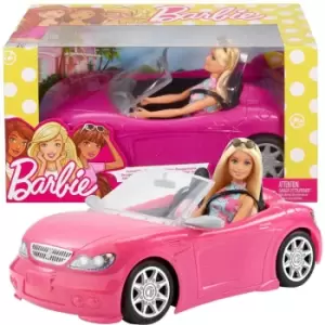 Image of Barbie Convertible & Barbie Doll