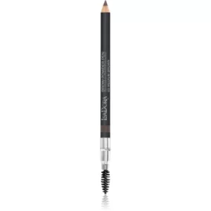 image of IsaDora Brow Powder Pen Eyebrow Pencil with Brush Shade 05 Medium Brown 1,1 g