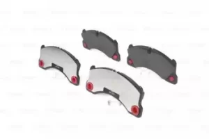 Image of Bosch 0986494206 BP1142 Brake Pad Set Disc Brake Front Axle