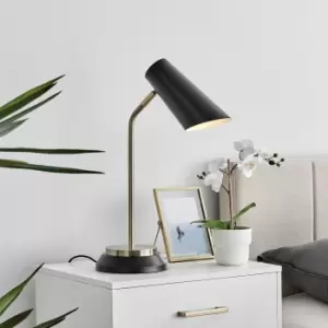 Image of Manu Energy Efficient Metal Table Lamp Light (Including Bulb)