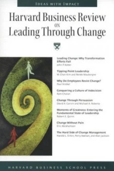 Image of Harvard Business Review on Leading through Change Paperback