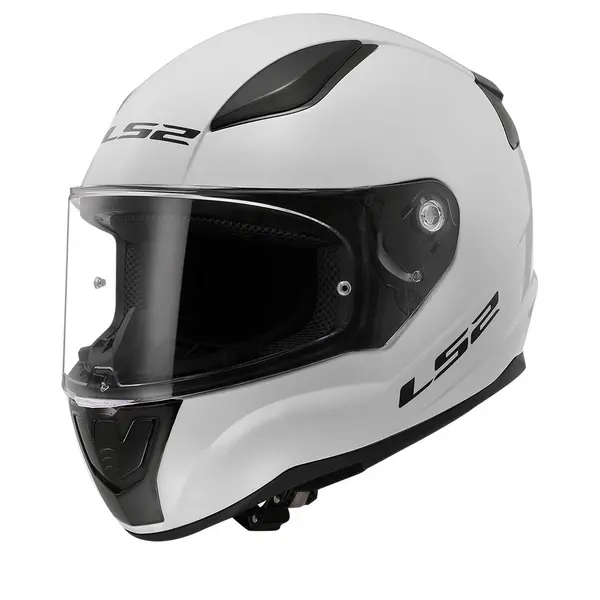 Image of LS2 FF353 RAPID II Solid White-06 Full Face Helmet Size 2XL