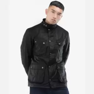 Image of Barbour International Tourer Duke Wax Cotton Jacket - S