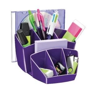 Image of CEP Pro Gloss Desk Tidy Purple 580GPURPLE