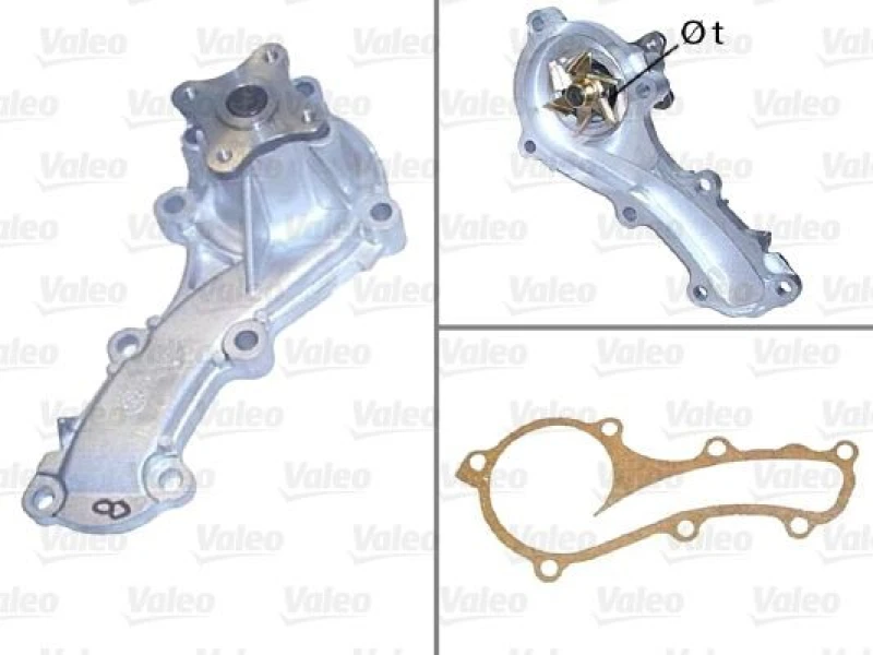 Image of Water pump VALEO 506705