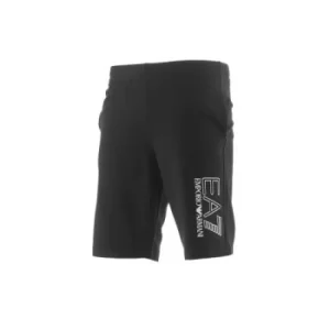 Image of EA7 Black Logo Series Bermuda Shorts