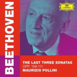 image of Beethoven The Last Three Sonatas Opp 109-111 by Ludwig van Beethoven CD Album