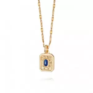 image of September Birthstone 18ct Gold Plated Necklace BS09_GP