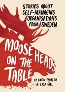 Image of moose heads on the table