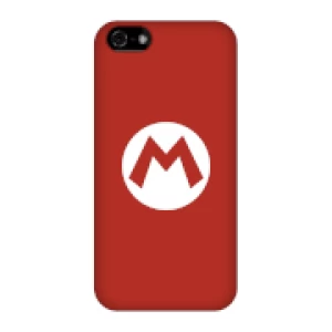 Image of Nintendo Super Mario Mario Logo Phone Case - iPhone 5C - Snap Case - Gloss