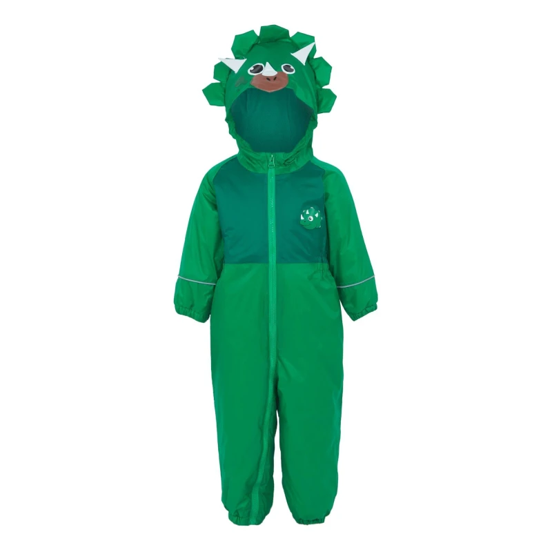 Image of Regatta Dinosaur Suit Babies - Green Green 2 - 3 Years