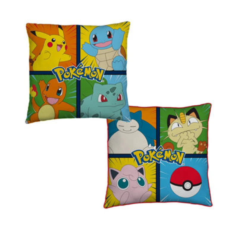 Image of Pokemon Pokemon Characters Cushion - 40x40cm
