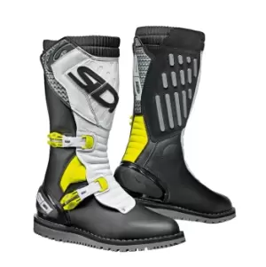 Sidi Trial Zero.2 Black-White-Yellow 42