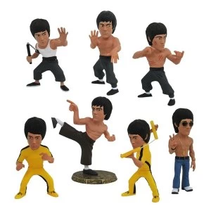 Image of Bruce Lee D-Formz PVC Mini Figures 8cm Display (12)