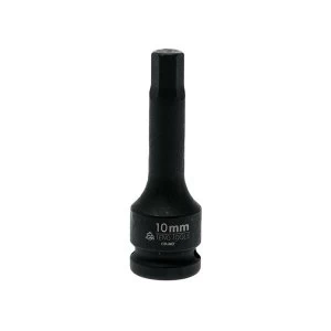 Image of Teng 1/2in Hex Bit Impact Socket 10mm