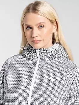 Image of Craghoppers Maeve Jacket - Navy/Print, Navy Print, Size 10, Women